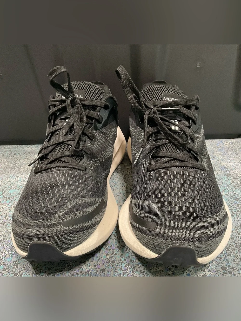 Merrell Men's Black and White Athletic Running Sneakers Size 11